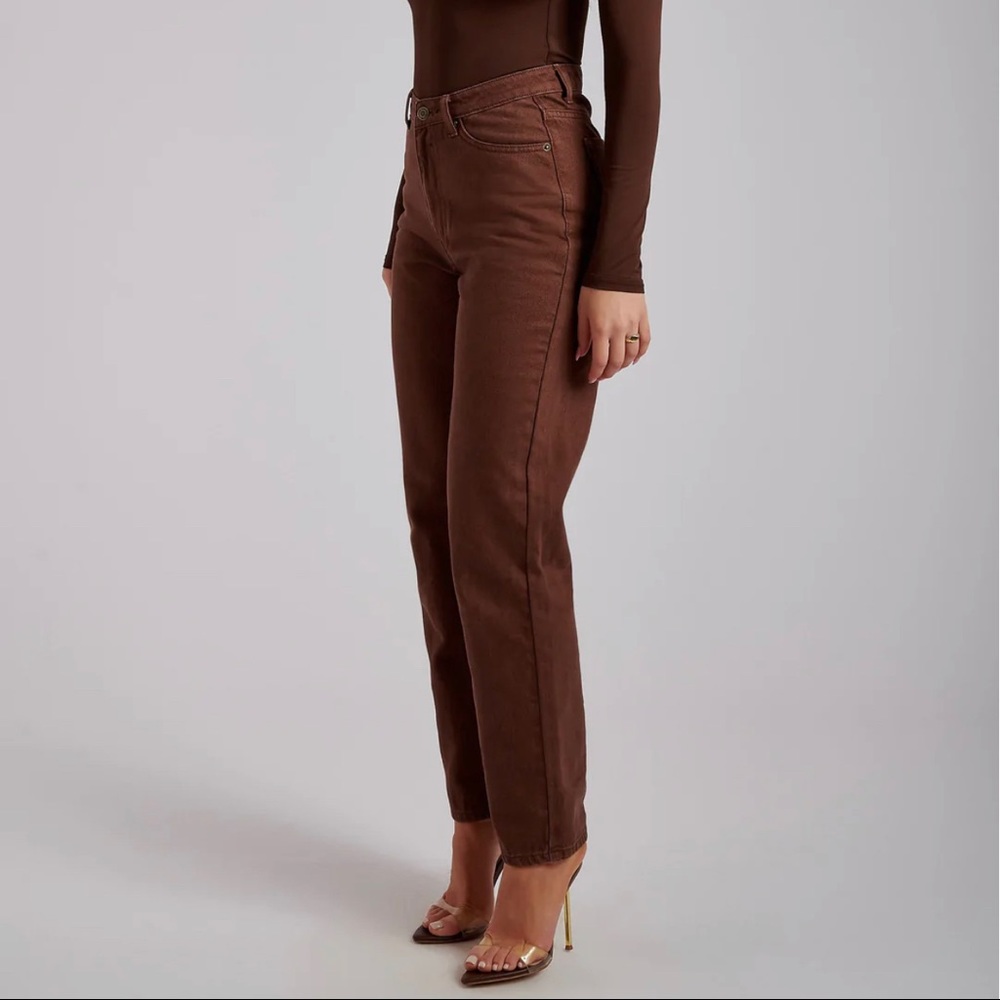 NWT - Meshki Chocolate Jeans